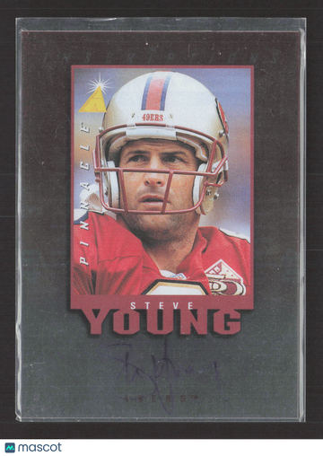 1997 Pinnacle Inscriptions Steve Young #4 0448/1900