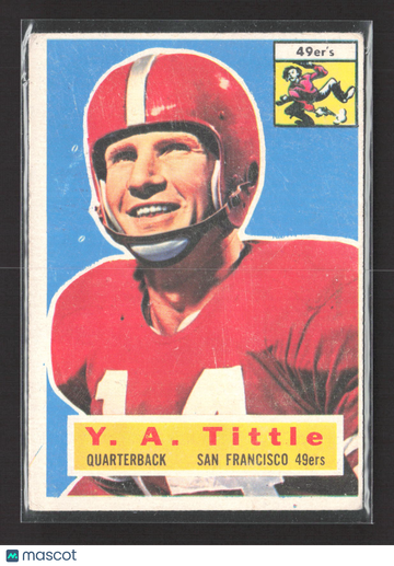 1956 Topps Y. A. Tittle #86