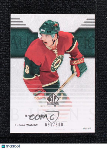 2003-04 SP Authentic Brent Burns #125 [Base] 690/900 Rookie Base Set