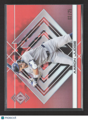 2025 Topps Transcendent Aaron Judge #99 Red /25