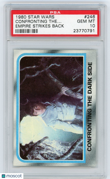 1980 Star Wars Empire Strikes Back Confronting The.. . #246 PSA 10