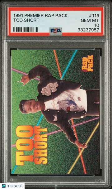 1991 Premier Rap Pack Too Short #119 PSA 10
