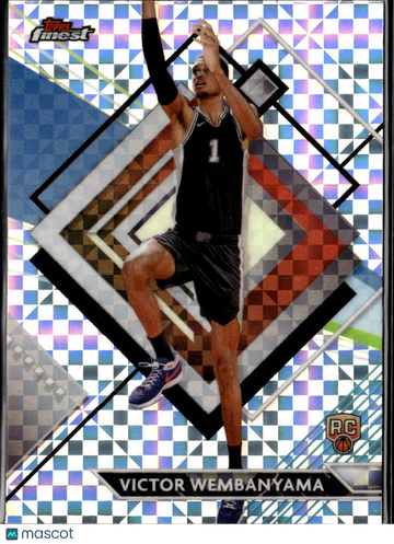 2023 Topps Finest Victor Wembanyama #271 Refractor RC