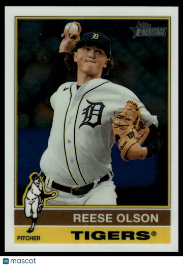 2025 Topps Heritage Reese Olson #409 Chrome