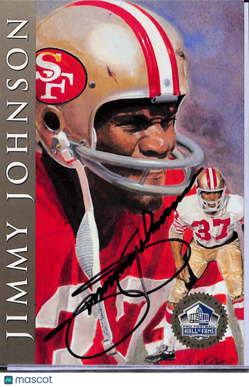 1998 H.O.F. Cards Pro Football Hall of Fame Jimmy Johnson #2220