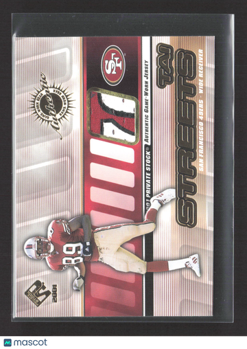 2001 Pacific Private Stock Authentic Game-Worn Gear Tai Streets #128 Authentic Game-Worn Jersey