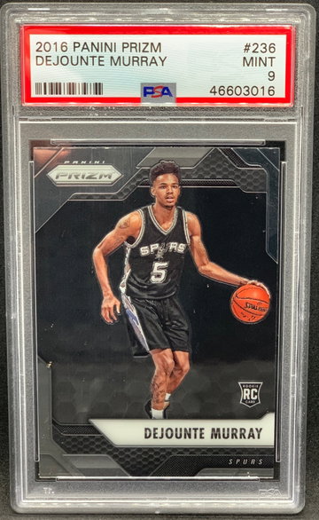 Dejounte Murray Panini Prizm PSA 9