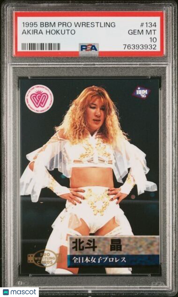 1995 BBM Pro Wrestling Akira Hokuto #134 10