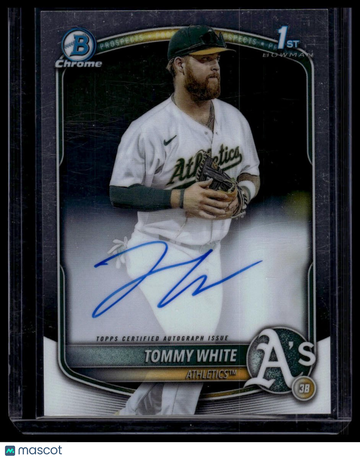 2025 Bowman Chrome Tommy White #CPA-TWH Prospect Autographs AU