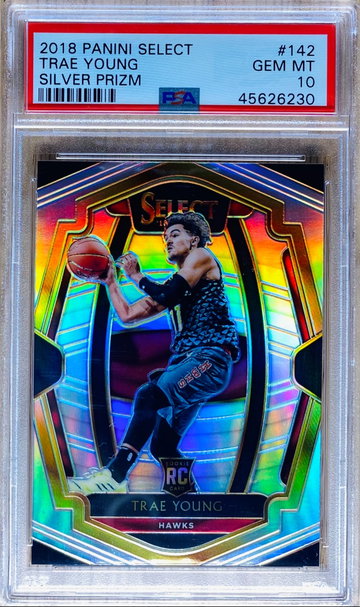 Trae Young Silver Premier 
