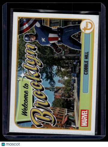 2026 Topps Brooklyn Collection Marvel Captain America #WB-5