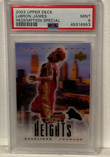 2003 UD LeBron James Redemption Special
