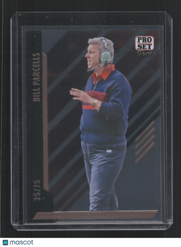 2024 PRO SET PURE BILL PARCELLS #11 35/75 SN