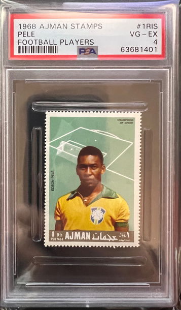 1968 Ajman Stamps Pele 
