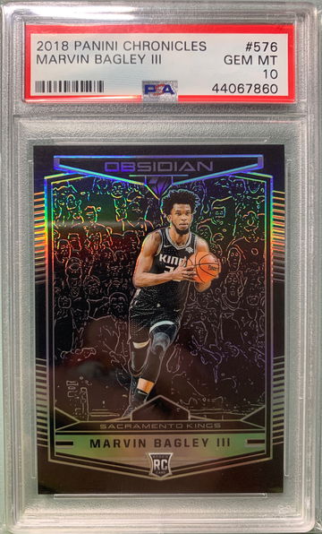 2018 Chronicles Obsidian Preview Marvin Bagley RC