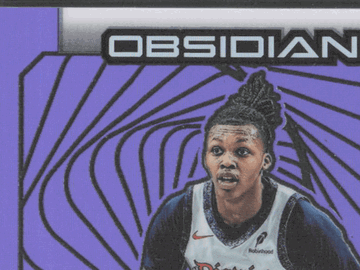 2025 Panini Obsidian Rookie Eruption Bub Carrington #REA-BUB Purple /49 RC
