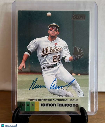 2020 Stadium Club - Autographs Black Ramon Laureano #ARLA