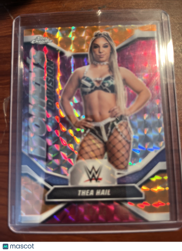 2026 Topps Chrome WWE Thea Hail Orange Refractor