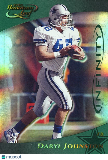 Daryl Johnston 2000 Quantum Leaf Dallas Cowboys