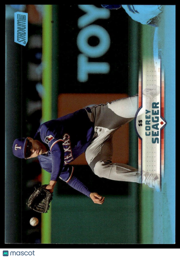 2025 Stadium Club Corey Seager #116 Light Blue Foil