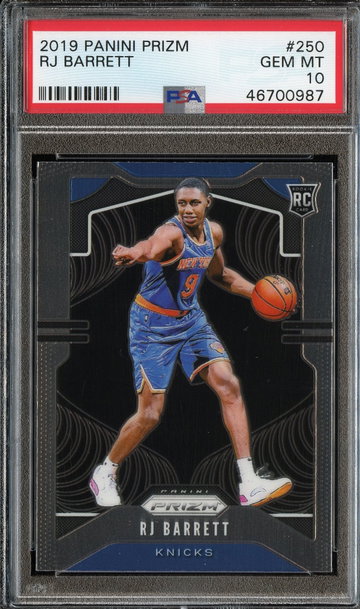 2019 Prizm RJ Barrett PSA 10 Rookie 