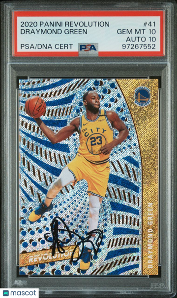 2020 Panini Revolution Draymond Green #41 PSA 10 Auto 10