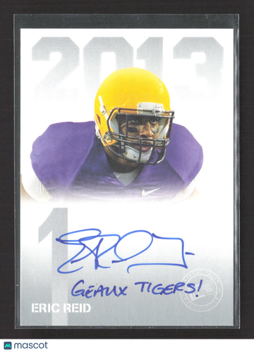 2013 Press Pass Signings Eric Reid #PPS-ER