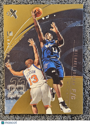 2001 Fleer E-X Leading Men Michael Jordan #98