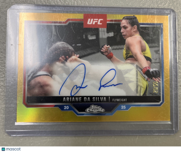 2025 Topps Chrome UFC #CVA-AL Chrome Topps