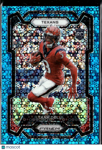 2023 Panini Prizm Tank Dell #341 Blue Disco /95 RC