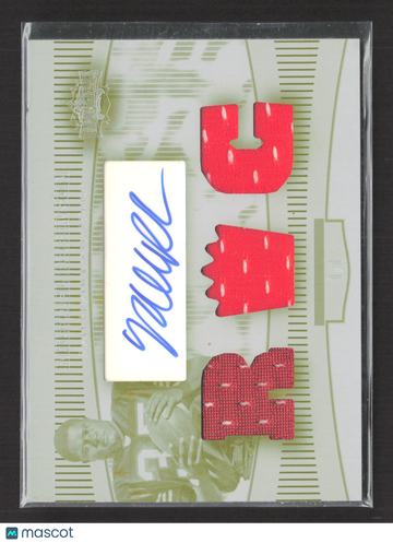 2006 Topps Triple Threads Michael Robinson #121 White Whale Printing Plate Yellow /1 Printing Plate Patch