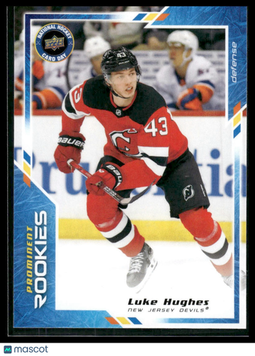 2024 Upper Deck National Hockey Card Day Luke Hughes #NHCD-4
