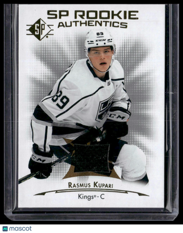 2021-22 SP Rasmus Kupari #113 Rookie Authentics Jersey MEM