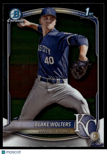 2025 Bowman Blake Wolters #BCP-76 Chrome Prospects