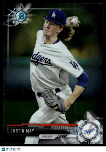 2017 Bowman Dustin May #BCP21 Chrome Prospects