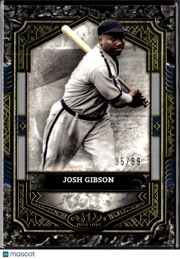 Josh Gibson 2025 Topps Tier One /99 Homestead Grays