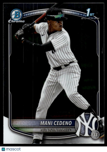 2025 Bowman Chrome Mani Cedeno #BCP-199 RC