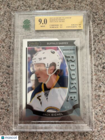 2015-16 O-Pee-Chee Platinum Jack Eichel Rookie MNT 9