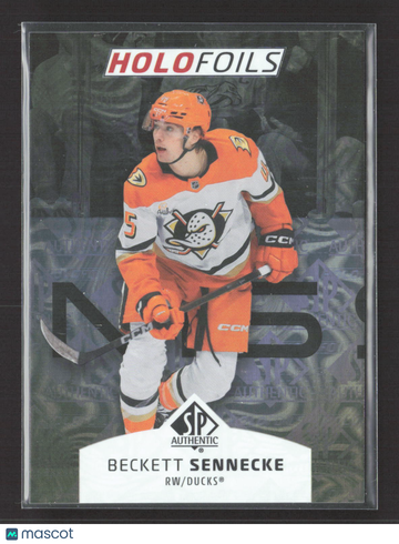2025 Upper Deck SP Authentic Holofoils Beckett Sennecke #HF-44