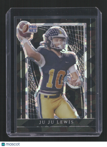 2024 PRO SET JU JU LEWIS #82 /4 BLACK CRYSTAL