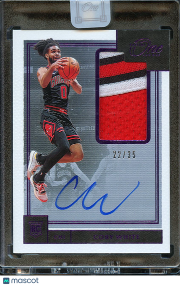 2020 Panini One and One Coby White #RJA-CBW /35 Patch Memorabilia