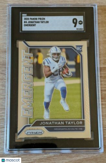 2020 Jonathan Taylor #4 Rookie SGC 9