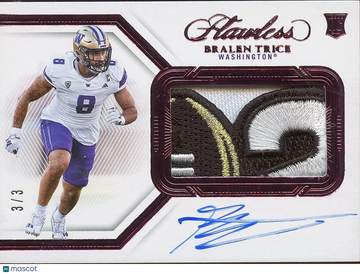 2024 Bralen Trice Patch Panini Authentic
