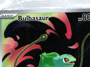 Miscellaneous Cards & Products Bulbasaur (Mega Evolution Stamped) Holo Illustration Rare [Sealed] #133/132