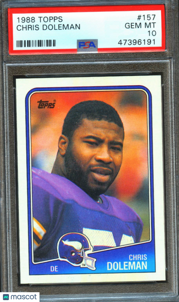 1988 Topps Chris Doleman #157 PSA 10