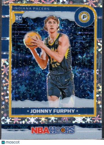 2024-25 Hoops Winter Johnny Furphy #265 Prizms Premium RC
