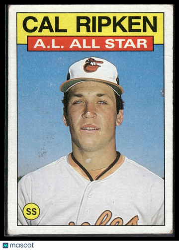 1986 Topps Cal Ripken #715