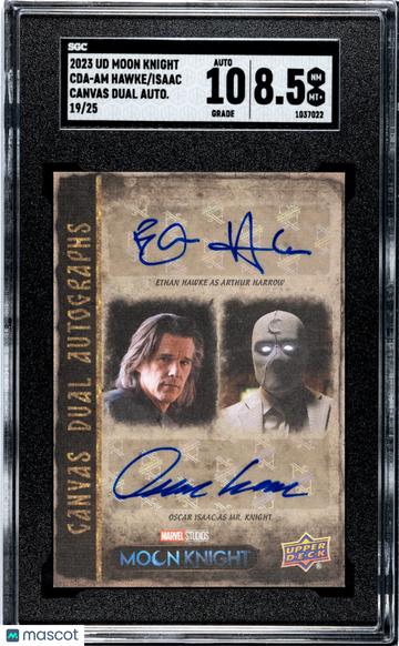 2023 Upper Deck Moon Knight Isaac Hawke #CDA-AM SGC 8.5
