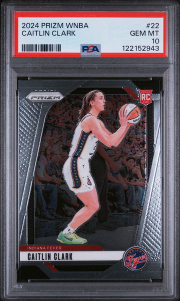 2024 Panini Prizm WNBA Caitlin Clark #22 PSA 10