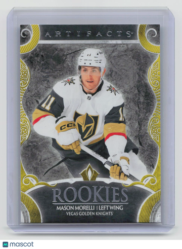 /50 2024-25 Upper Deck Artifacts Mason Morelli #183 Yellow Rookie